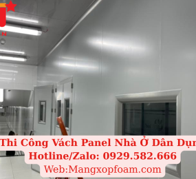 Vách Ngăn Panel Giá Rẻ Có Sẵn Tại Đồng Nai – Thi Công Trọn Gói Từ A - Z- 0929.582.666