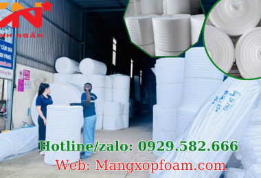 XỐP PE FOAM GIÁ RẺ TẠI BIÊN HÒA ĐỒNG NAI – THANH NGÂN SẢN XUẤT TRỰC TIẾP- GIÁ TẬN XƯỞNG