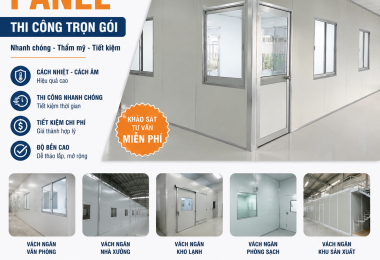 Vách Ngăn Panel Giá Rẻ Có Sẵn Tại Đồng Nai – Thanh Ngân Nhận Thi Công Trọn Gói Từ A – Z - 0929.582.666