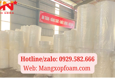 Xốp Hơi Giá Rẻ Tại Đồng Nai - Công Ty Thanh Ngân Sản Xuất Mút Xốp